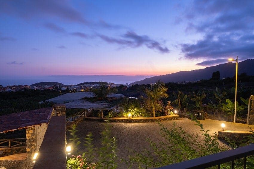 Ambiente Nocturno, Villa La Graja, Villa en Los Llanos