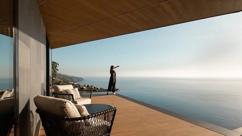 Ausblick, Villa Bajamar, Luxusvilla La Palma