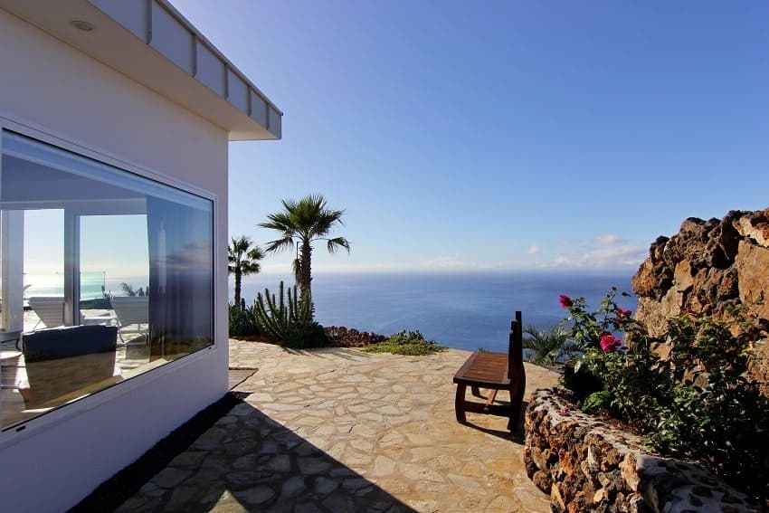 Ausblick, Villa Perla del Mar, Villa Puntagorda, La Palma