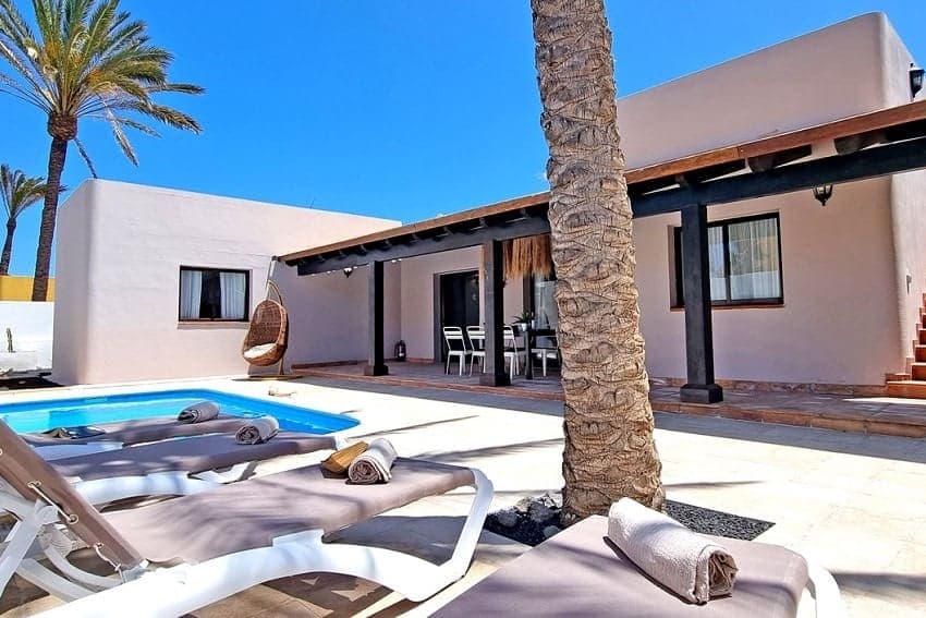 Zona Exterior, Casa BohoPalm, Casa Vacacional Fuerteventura