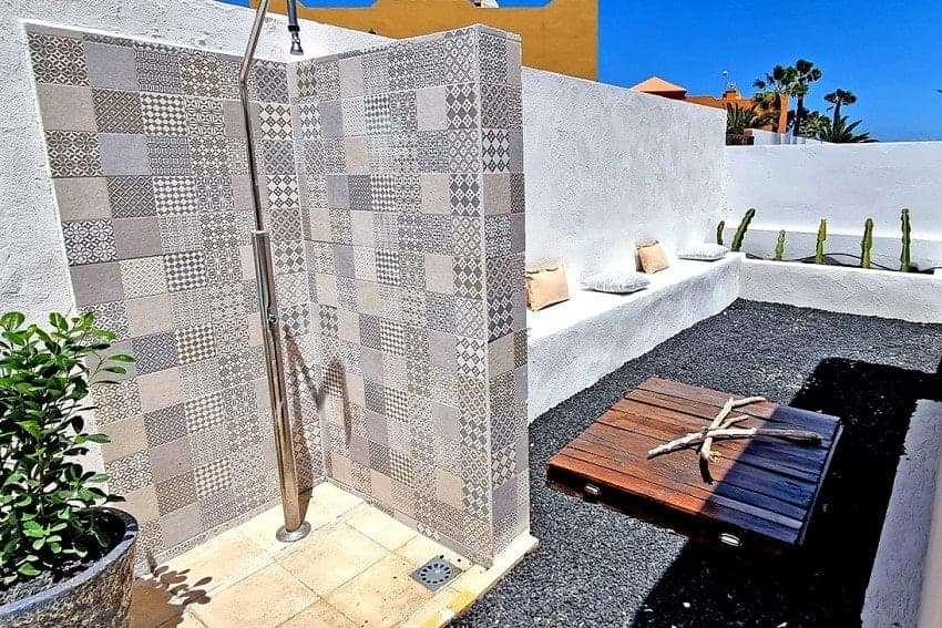Ducha Exterior, Casa BohoPalm, Casa Vacacional Fuerteventura