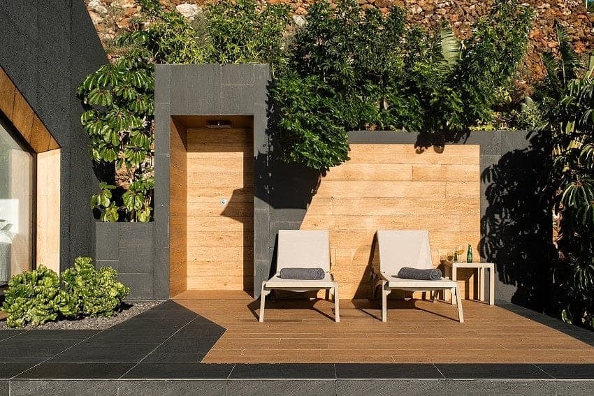 Ducha Exterior, Villa Bajamar, Villa La Palma