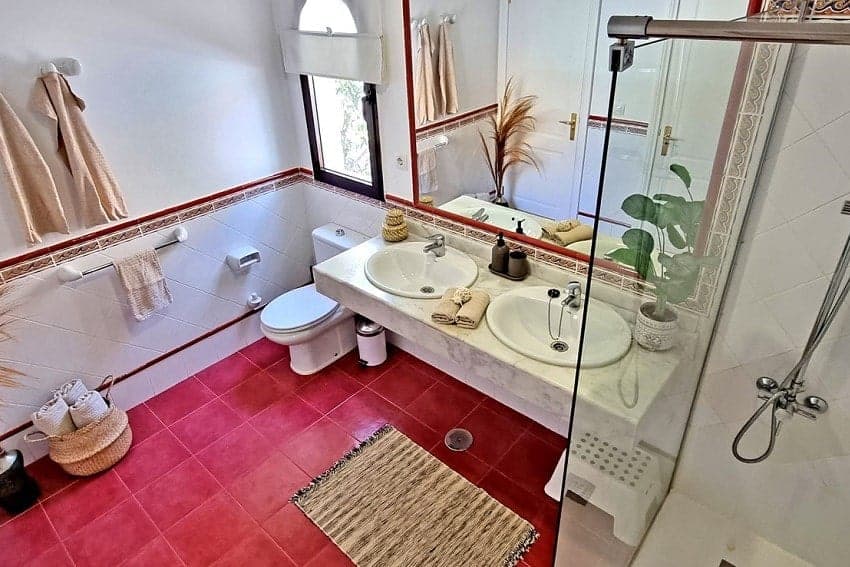 Baño, Casa BohoPalm, Casa Vacacional Fuerteventura