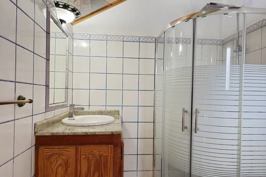 Baño, Casa La Gorgonia, Alquiler Vacacional Tijarafe, La Palma
