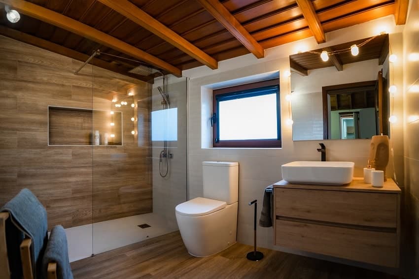 Baño, V&C Luxury Village, Villa con Piscina Privada Los Cancajos