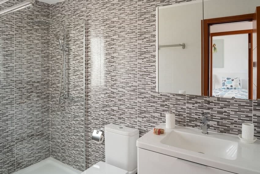 Bad, Villa Alay, Ferienhaus Playa Blanca
