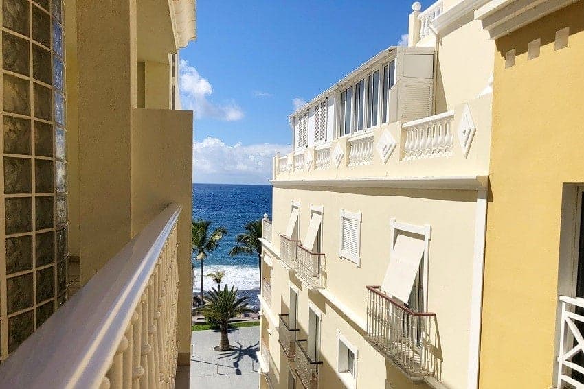 Balkon, Apartment El Faro 1, Ferienwohnung in Puerto Naos