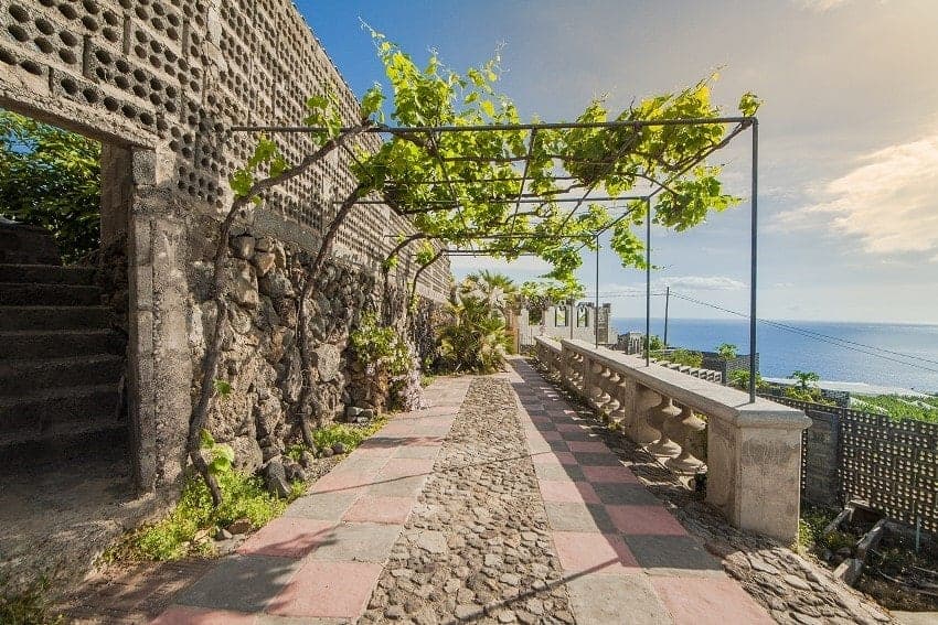 Entrada, Casa La Costa, Alquiler Vacacional en La Palma