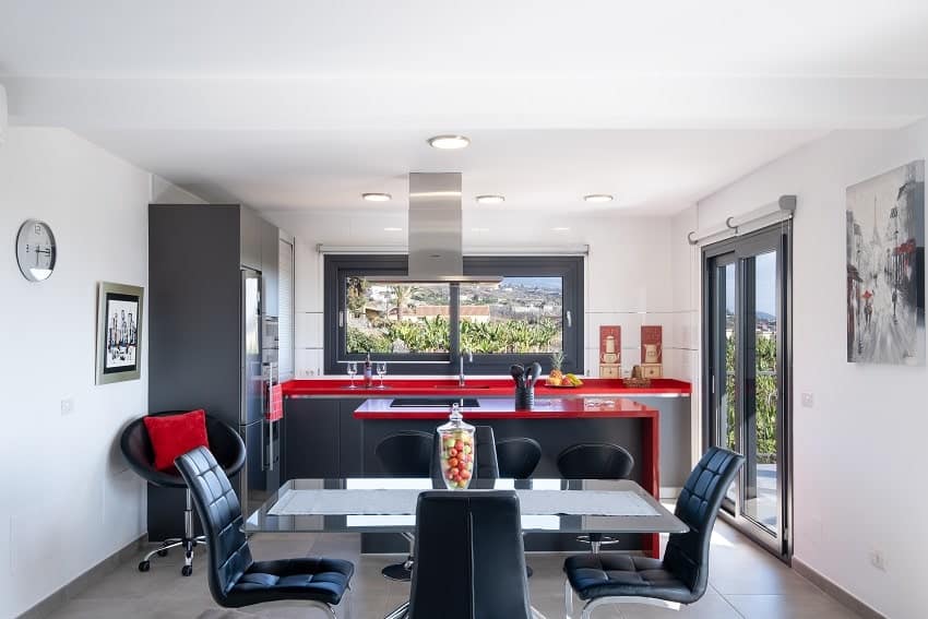 Comedor, Villa La Graja, Villa con Piscina Privada en Los Llanos