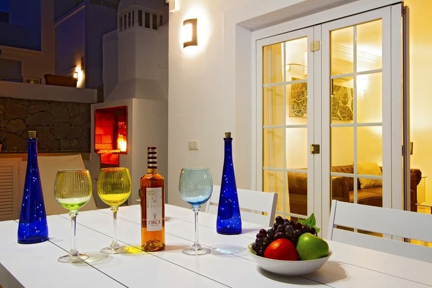 Mesa de Comedor, Villa Charlana, Villa Puerto del Carmen, Lanzarote