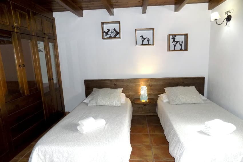 Schlafzimmer, Finca Arteaga, Finca El Hierro, Kanaren