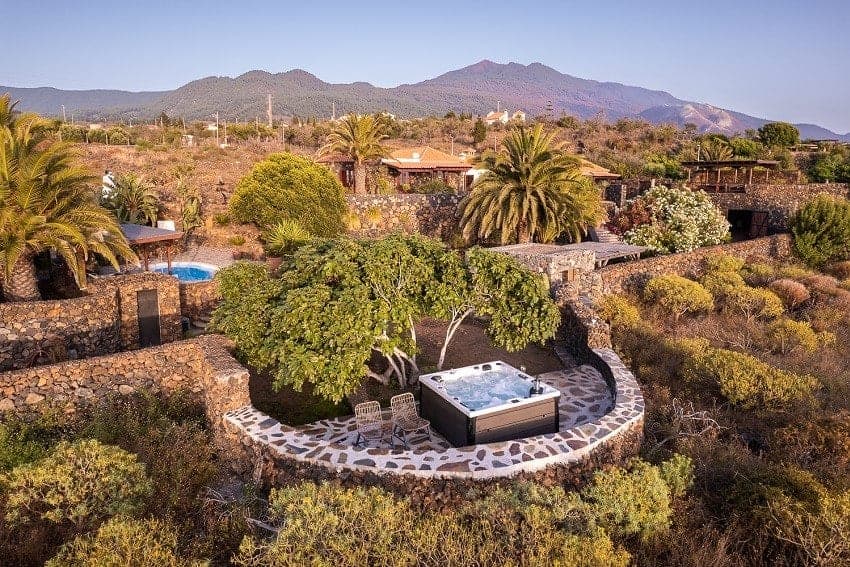 Finca Esperanza, Abendstimmung, Finca La Palma, El Paso