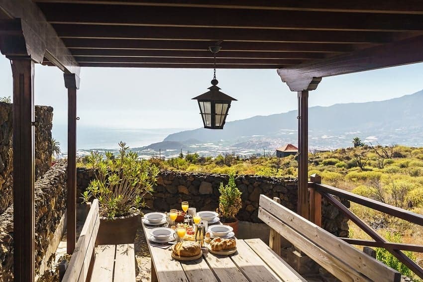 Finca Esperanza, Aussichtsterrasse, Finca La Palma