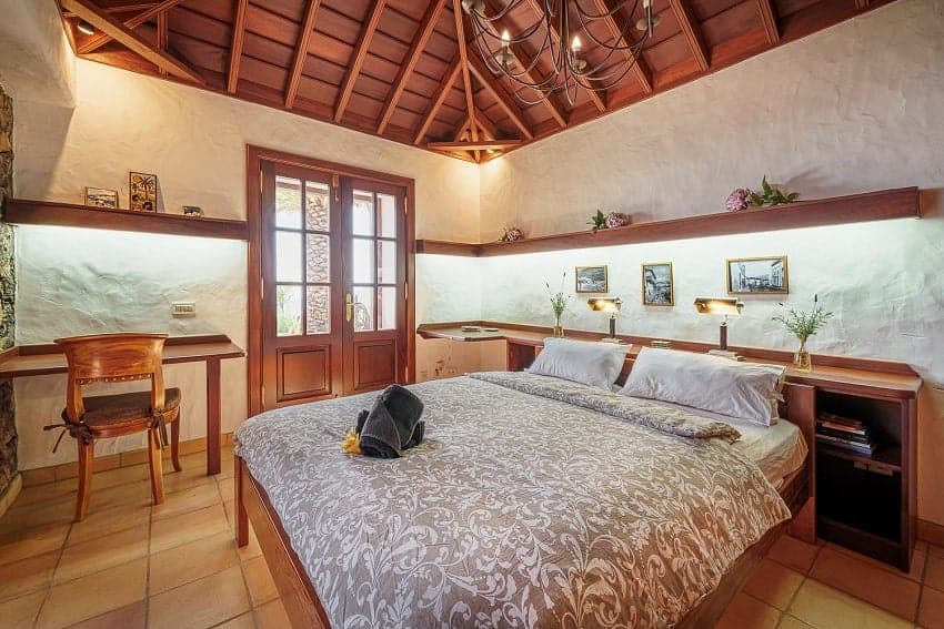 Finca Esperanza, Schlafzimmer, Finca La Palma