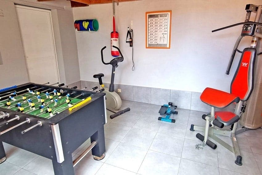 Fitnessraum, Casa BaliMar, Fuerteventura Ferienunterkunft