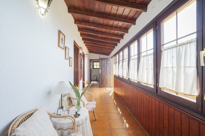 Flur, Casa Emilia, Ferienhaus La Palma Alleinlage