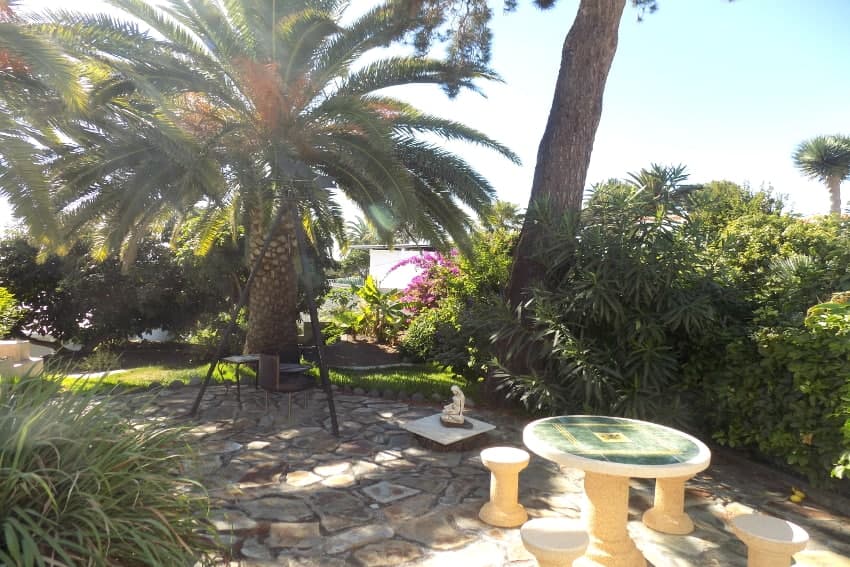 Garten, Casa La Palmera, Ferienhaus in La Palma, Tajuya