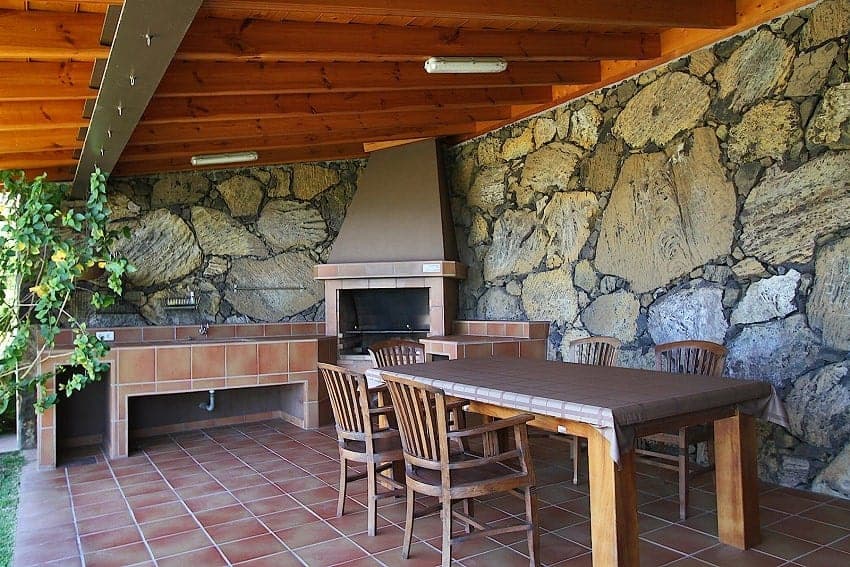 Barbacoa, Casa Calma, Vivienda Vacacional en La Palma