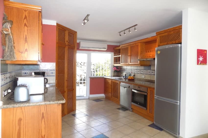 Küche, Casa La Palmera, Ferienhaus in La Palma, Tajuya