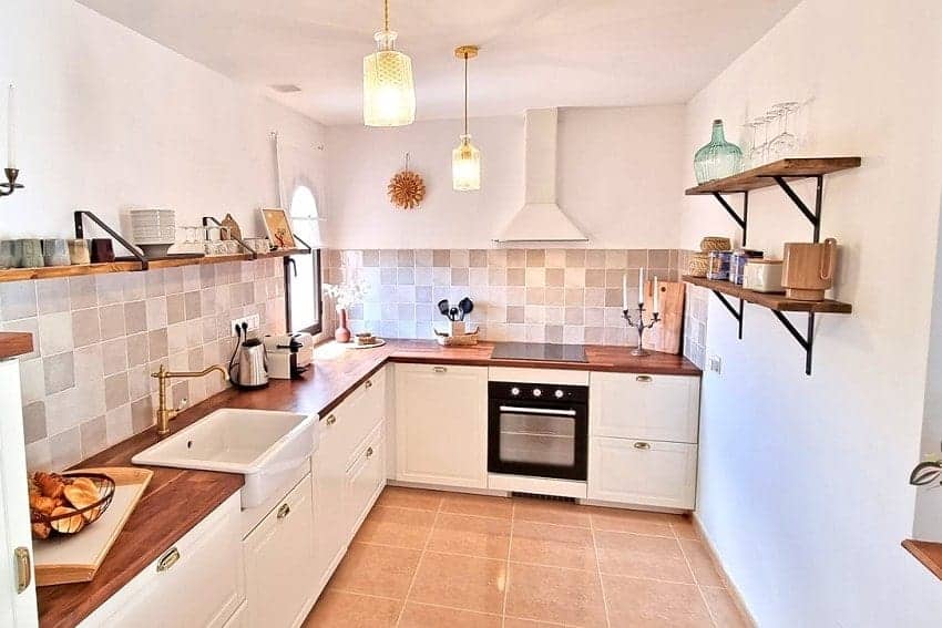 Cocina, Casa BohoPalm, Casa Vacacional Fuerteventura
