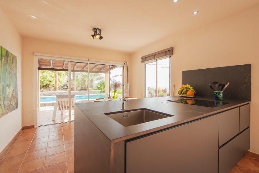 Cocina, Casa La Costa, Alquiler Vacacional Tazacorte