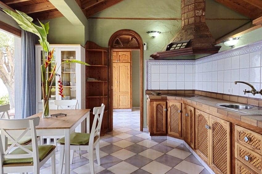 Cocina, Casa La Gorgonia, Alquiler Vacacional Tijarafe