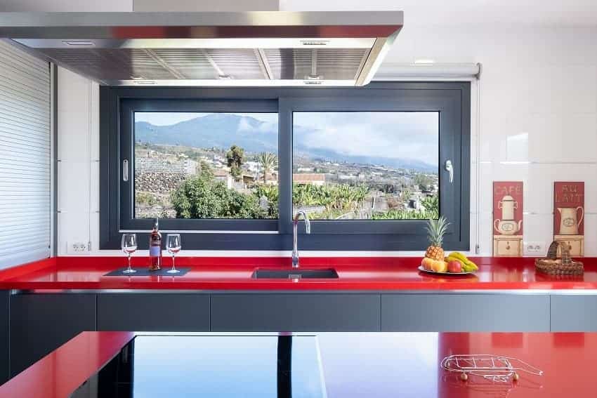 Cocina, Villa La Graja, Villa con Piscina Privada en Los Llanos