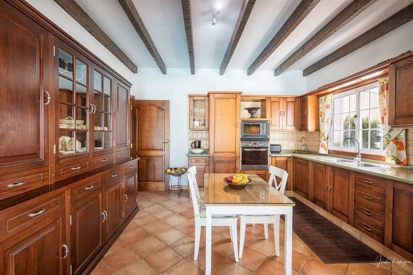Cocina, Villa Tajuya, Casa Rural en Los Llanos