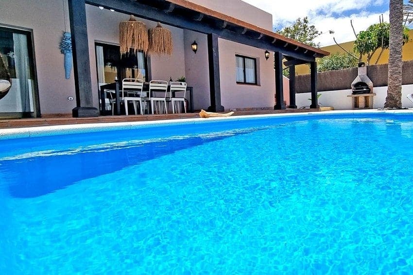 Piscina, Casa BohoPalm, Casa Vacacional Fuerteventura
