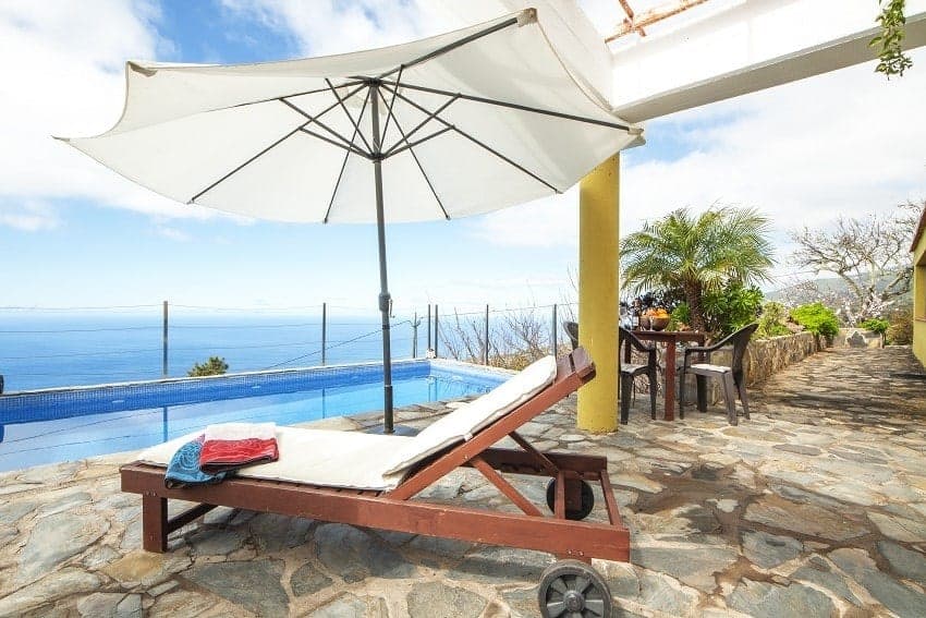 Pool, Casa Emilia, Ferienhaus La Palma Alleinlage