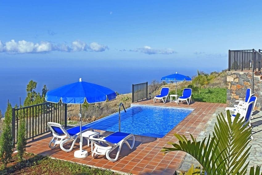 Piscina, Casa Pastor, Casa Rural La Palma
