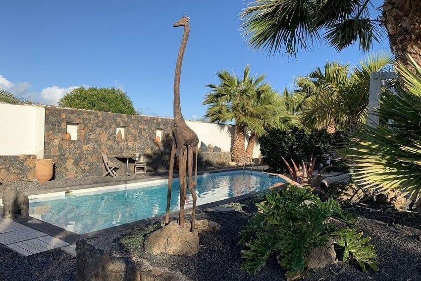 Piscina, Villa Aventura, Alquiler Casa Fuerteventura