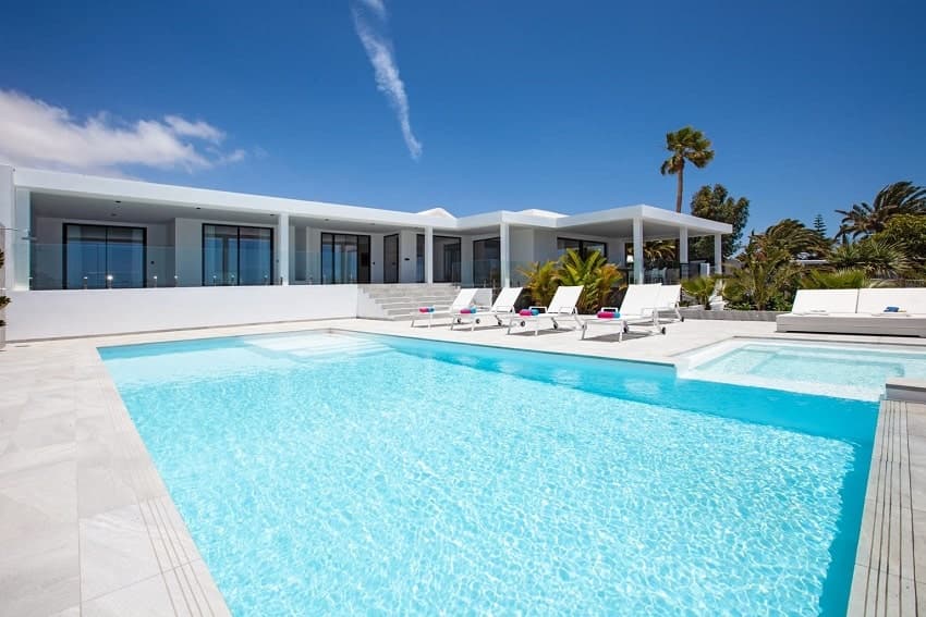 Pool, Villa Cascada, Villa Playa Blanca Lanzarote