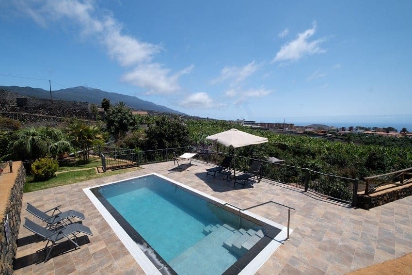 Piscina, Villa La Graja, Villa con Piscina Privada en Los Llanos