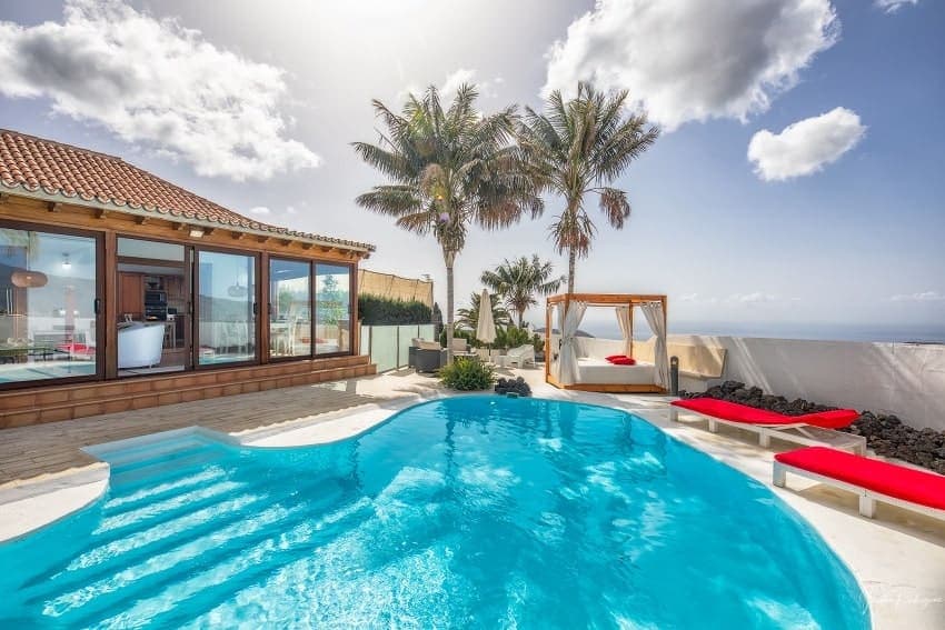 Piscina, Villa Tajuya, La Palma