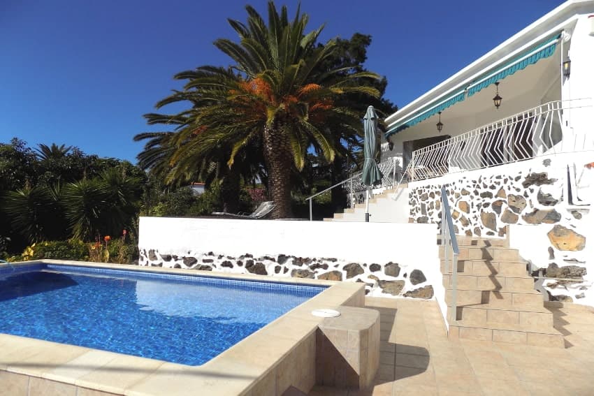 Pool, Casa La Palmera, Ferienhaus in La Palma