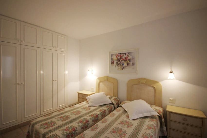 Schlafzimmer, Apartment La Regata 3b, Ferienwohnung mit Meerblick La Palma