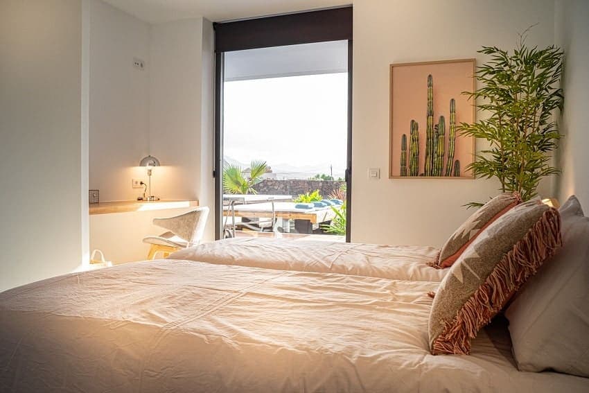 Schlafzimmer, Casa L, Ferienhaus auf Fuerteventura