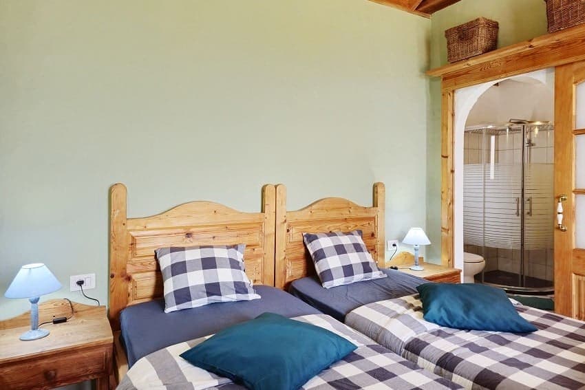 Dormitorio, Casa La Gorgonia, Alquiler Vacacional Tijarafe