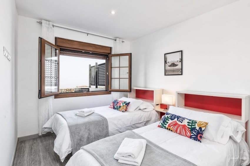 Schlafzimmer, Cerca Nueva A, Apartment Las Manchas, La Palma