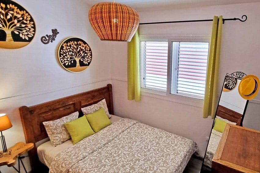 Schlafzimmer, Doppelbett, Casa BaliMar, Fuerteventura Ferienunterkunft