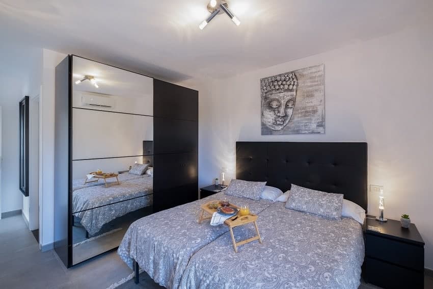 Dormitorio, Villa La Graja, Villa con Piscina Privada en Los Llanos