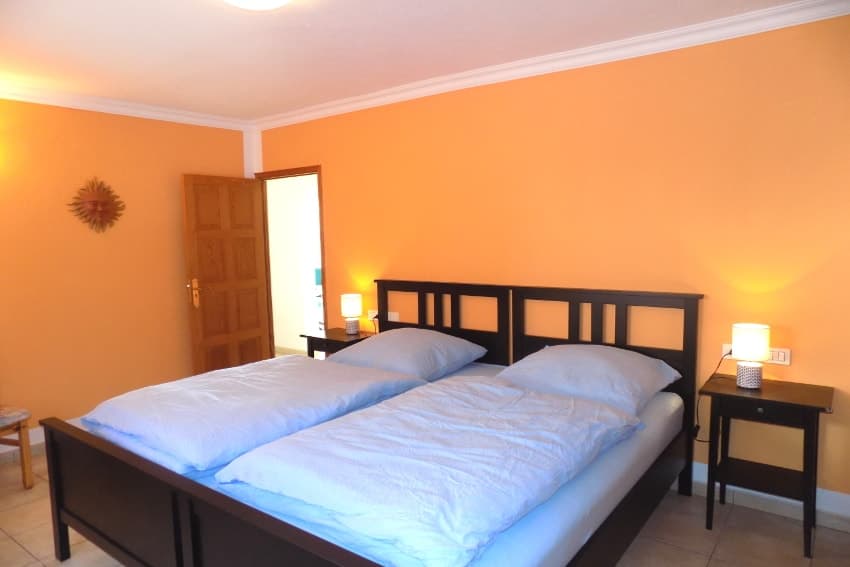 Schlafzimmer, Casa La Palmera, Ferienhaus in La Palma, Tajuya
