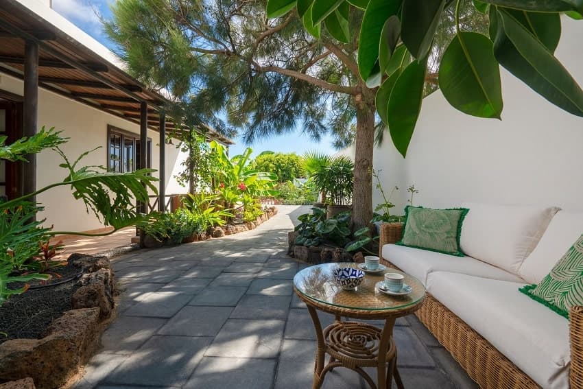 Sitzecke, Secret Garden Villa, Finca auf Lanzarote mieten