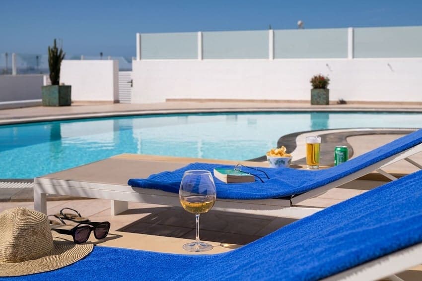 Sonnenliegen, Villa Alay, Lanzarote Ferienhaus