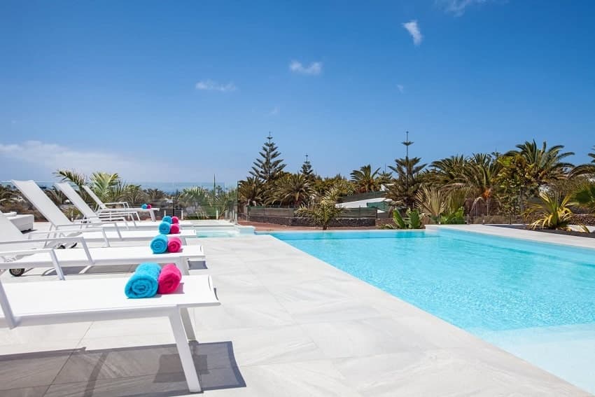 Sonnenliegen, Villa Cascada, Villa Playa Blanca Lanzarote