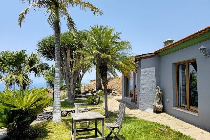 Terraza, Casa La Gorgonia, Alquiler Vacacional Tijarafe
