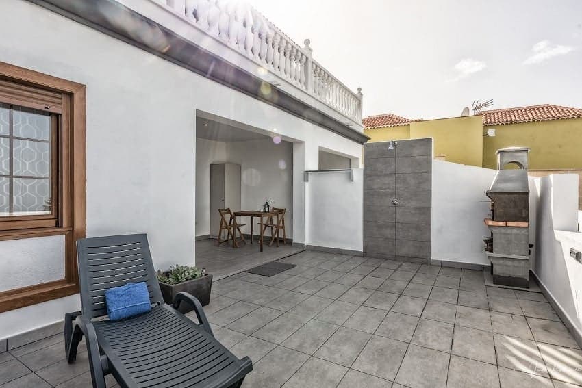 Terrasse, Cerca Nueva A, Ferienunterkunft La Palma