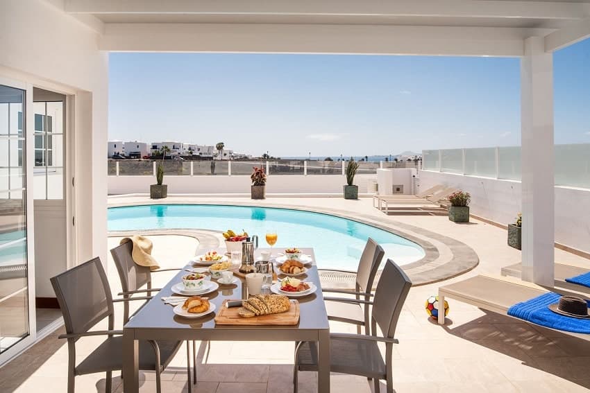 Terrasse, Villa Alay, Lanzarote Ferienhaus