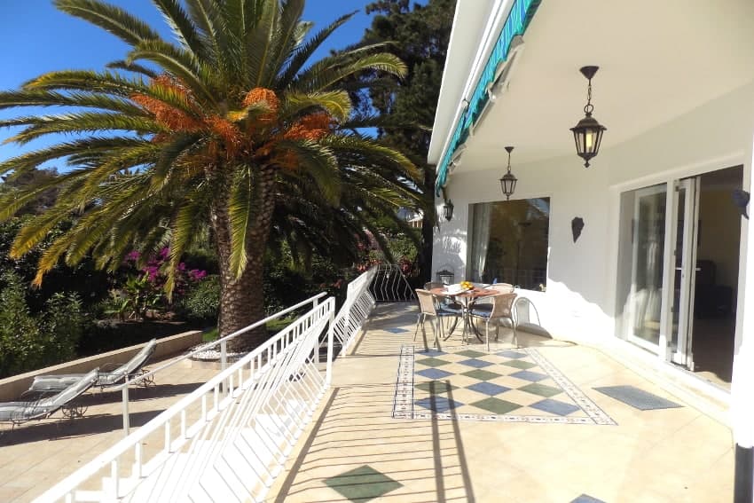 Terrasse, Casa La Palmera, Ferienhaus La Palma
